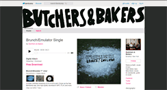 Desktop Screenshot of butchersandbakers.bandcamp.com