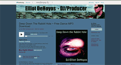 Desktop Screenshot of elliotdehoyos.bandcamp.com