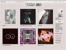 Tablet Screenshot of kitpop.bandcamp.com