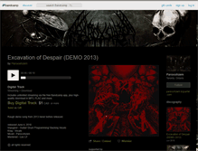 Tablet Screenshot of paroxsihzem.bandcamp.com