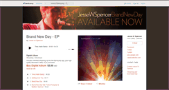 Desktop Screenshot of jessewspencer.bandcamp.com