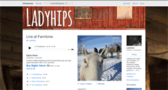 Desktop Screenshot of ladyhips.bandcamp.com