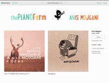 Tablet Screenshot of anismojgani.bandcamp.com