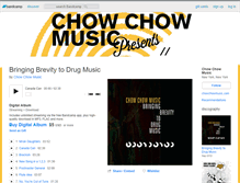 Tablet Screenshot of chowchowmusic.bandcamp.com