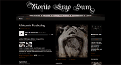 Desktop Screenshot of moritoergosum.bandcamp.com