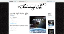 Desktop Screenshot of idxmusic.bandcamp.com