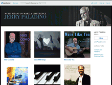 Tablet Screenshot of jerrypaladino.bandcamp.com