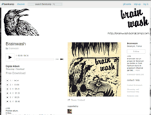 Tablet Screenshot of brainwash.bandcamp.com