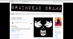 Desktop Screenshot of braindeaddrama.bandcamp.com