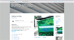 Desktop Screenshot of burromusic.bandcamp.com