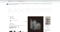 Desktop Screenshot of blackpolygons.bandcamp.com