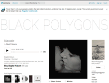 Tablet Screenshot of blackpolygons.bandcamp.com