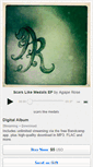 Mobile Screenshot of agaperose.bandcamp.com
