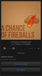 Mobile Screenshot of chanceoffireballs.bandcamp.com