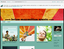 Tablet Screenshot of brianmacmillan.bandcamp.com