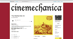 Desktop Screenshot of cinemechanica.bandcamp.com