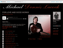 Tablet Screenshot of michaellacock.bandcamp.com