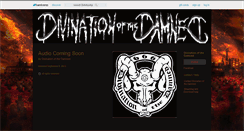 Desktop Screenshot of divinationofthedamned.bandcamp.com