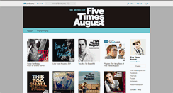 Desktop Screenshot of fivetimesaugust.bandcamp.com