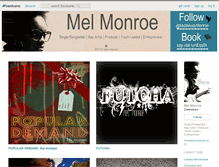 Tablet Screenshot of melmonroe.bandcamp.com