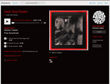 Tablet Screenshot of darkseadream.bandcamp.com