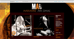 Desktop Screenshot of marianneayaomac.bandcamp.com