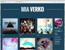 Tablet Screenshot of miaverko.bandcamp.com