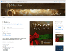 Tablet Screenshot of fellowshipworship.bandcamp.com