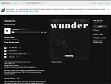 Tablet Screenshot of oneeyedog.bandcamp.com