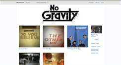 Desktop Screenshot of no-gravity.bandcamp.com