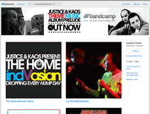 Tablet Screenshot of justiceandkaos.bandcamp.com