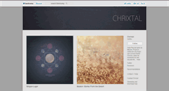 Desktop Screenshot of chrixtal.bandcamp.com