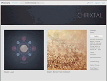 Tablet Screenshot of chrixtal.bandcamp.com