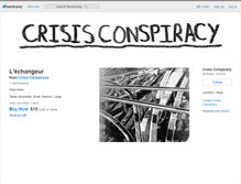 Tablet Screenshot of crisisconspiracy.bandcamp.com