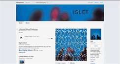 Desktop Screenshot of islet.bandcamp.com