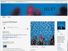 Tablet Screenshot of islet.bandcamp.com