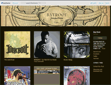 Tablet Screenshot of bayroot.bandcamp.com