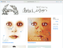 Tablet Screenshot of aniki.bandcamp.com