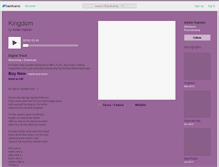 Tablet Screenshot of addie-haptain.bandcamp.com