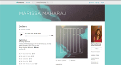 Desktop Screenshot of marissamaharaj.bandcamp.com