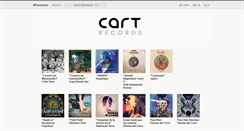 Desktop Screenshot of cartrecords.bandcamp.com