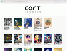 Tablet Screenshot of cartrecords.bandcamp.com