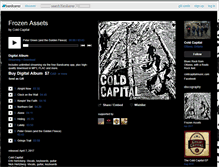 Tablet Screenshot of coldcapital.bandcamp.com