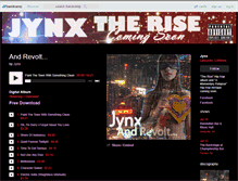 Tablet Screenshot of jynxthemercury.bandcamp.com