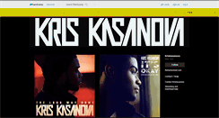 Desktop Screenshot of kriskasanova.bandcamp.com