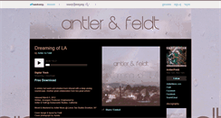 Desktop Screenshot of antlerfeldt.bandcamp.com