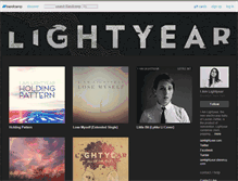 Tablet Screenshot of iamlightyear.bandcamp.com