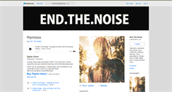 Desktop Screenshot of endthenoise.bandcamp.com