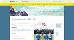 Desktop Screenshot of kowalski.bandcamp.com