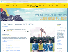 Tablet Screenshot of kowalski.bandcamp.com